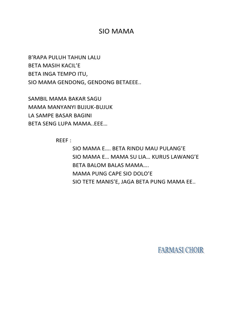 Lirik Lagu