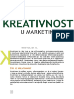 Kreativnost U Marketingu