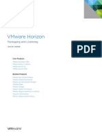 Vmware Horizon Pricing Packaging Guide