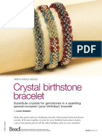 Crystal Birthstone Bracelet