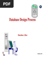 Database Design Process: Duration: 12hrs