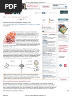 How to configure Remote Desktop in Windows Server 2008 — BizTech Magazine