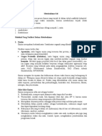 Pertemuan 3 - Metabolisme Sel