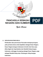 Pancasila Sebagai Dasar Negara Dan Sumber Hukum