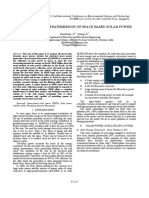 Wireless Power Transmission of Space Based Solar Power: Barathwaj. G, Srinag. K