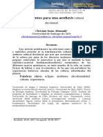 Fundamentos para Una Aesthesis Cultural Decolonial Revista Opcion