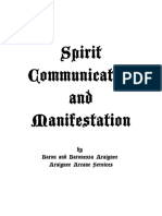 Spirit Communication and Manifestation