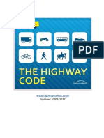 The Official Highway Code - 21-10-2017