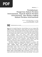 Download Modul Hukum Perdata Internasional by Etik Indriyanti SN367858513 doc pdf