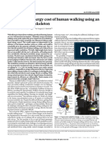 Letter: Reducing The Energy Cost of Human Walking Using An Unpowered Exoskeleton