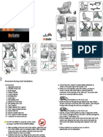 Rearward-Facing User Manual: 0+/1/2 0-25 KG 6m-5y Group Weight AGE