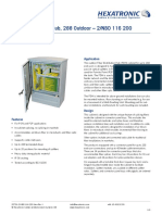 2 NBD116200 Fiber Distribution Hub