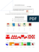 GUÍA DE MATEMÁTICA (Fracciones)