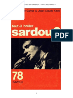 Faut-il Bruler Sardou