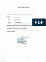 Contoh Surat Pernyataan Dan Asuransi Kecelakaan PDF