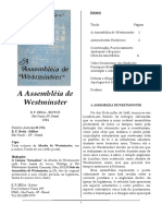 A Assembleia de Westminster - Guilherme Kerr