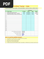 MF Portfolio Tracker- India v2.0