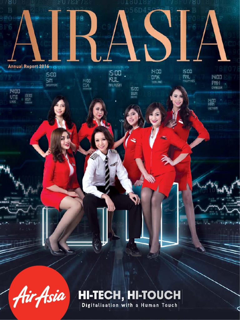 Airasia Annual Report 2016 Download Free PDF Aviation Science