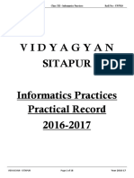 Class 12 Demo Practical File of Ip