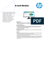 HP LED IPS Monitor N246v 23.8 Inch (1RM28AA)