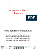 Time Series and Wavelets