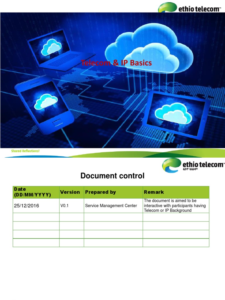 Telecom & IP Basics: Network Div - 02 April 2012 - P001 | PDF | Osi ...
