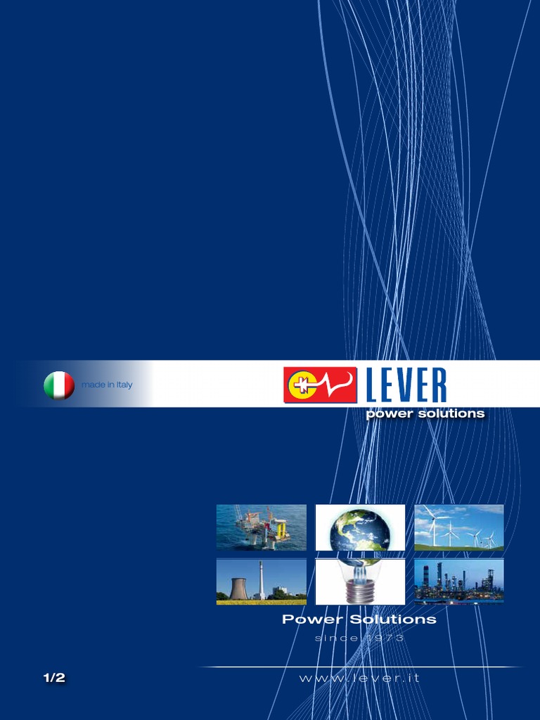 Catalogue LEVER Power Solutions en 2017 PDF Power Inverter