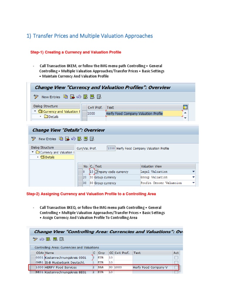 Configuring Multiple Valuation Approaches | PDF | Valuation (Finance ...