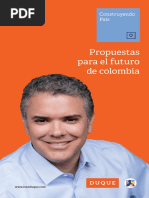 Duque - Propuestas de Gobierno