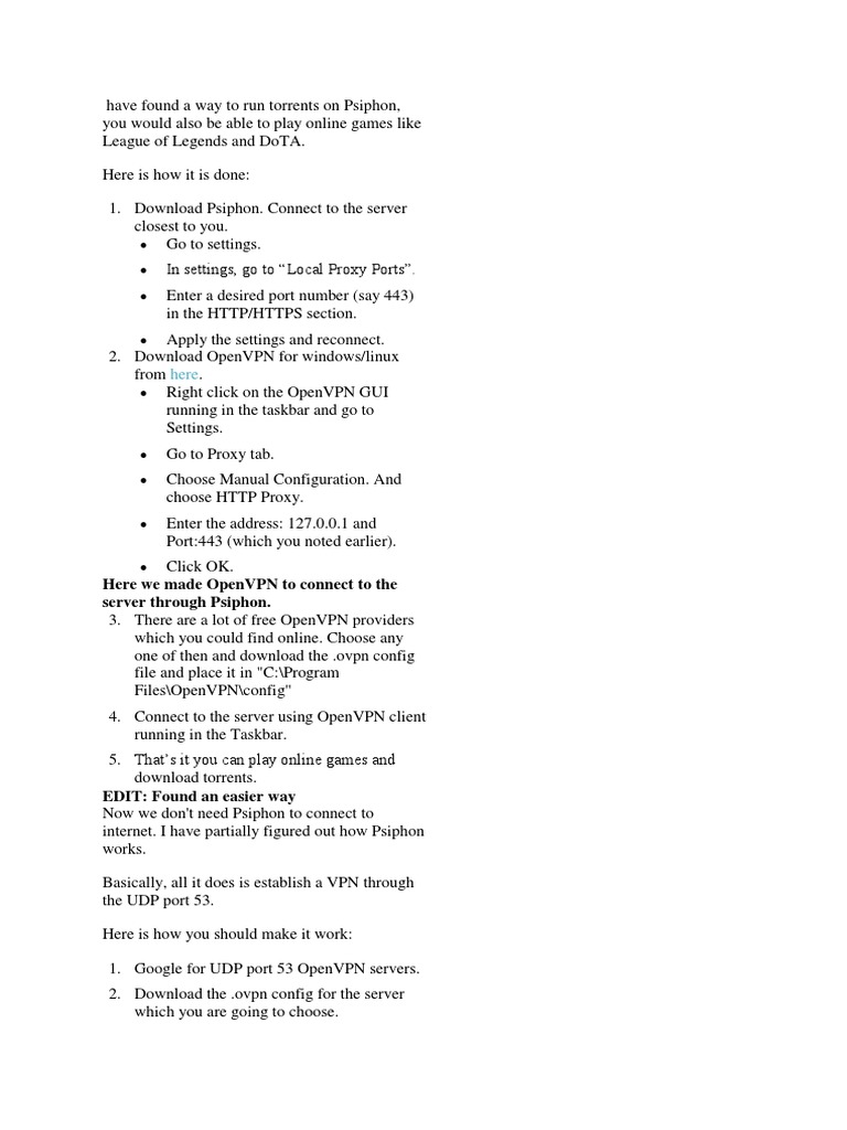 How To Download Torrent With Psiphon