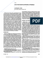 Effect of Surgical Removal On The Growth and Kinetics of Residual Tumor