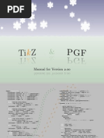 TikZ & PGF Manual (For Version 2.00)