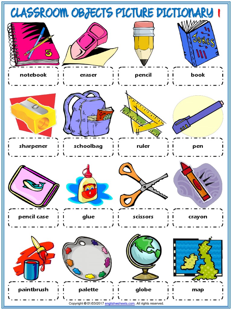classroom-objects-vocabulary-esl-picture-dictionary-worksheet-for-kids-pdf