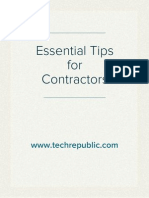 Essential Tips for Contractors