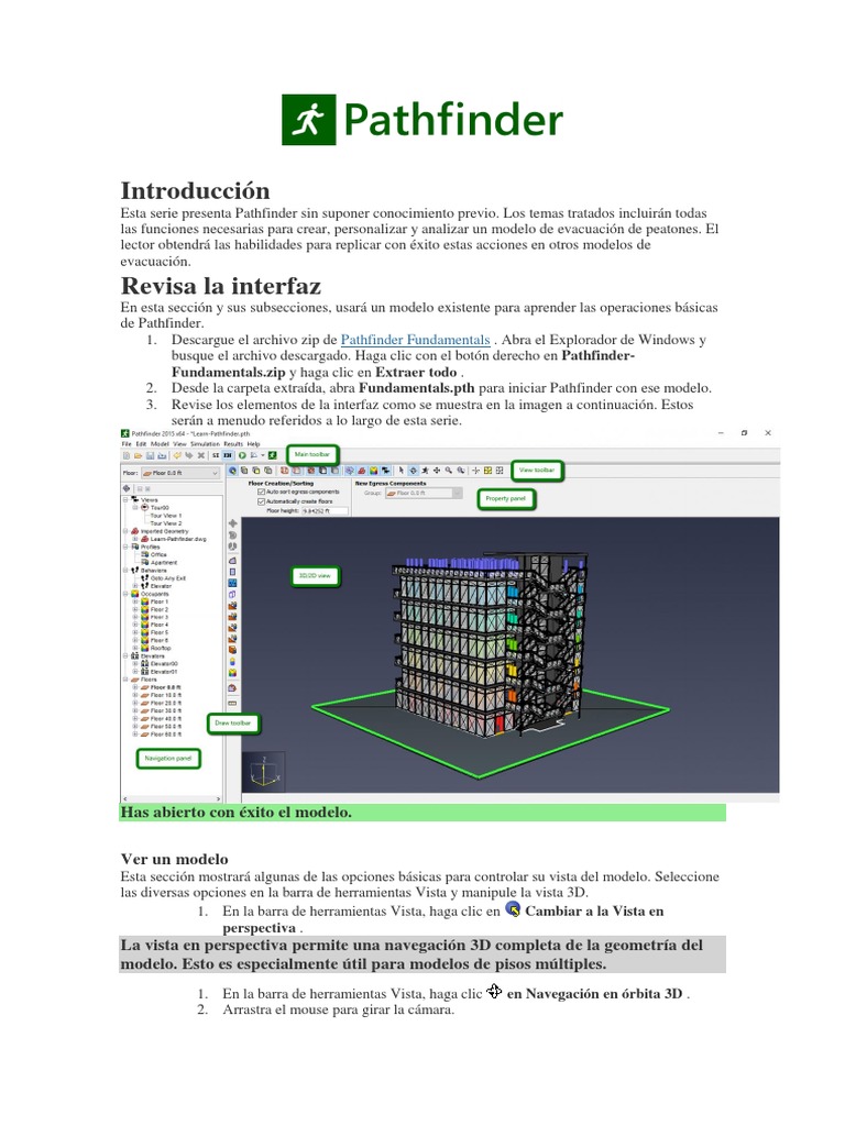 Guia Rapida Pathfinder | PDF | Point and Click | Ventana (informática)