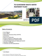 Kathmandu Wastewater Treatment Plant Analysis