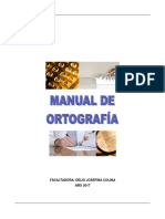 Manual de Ortografía