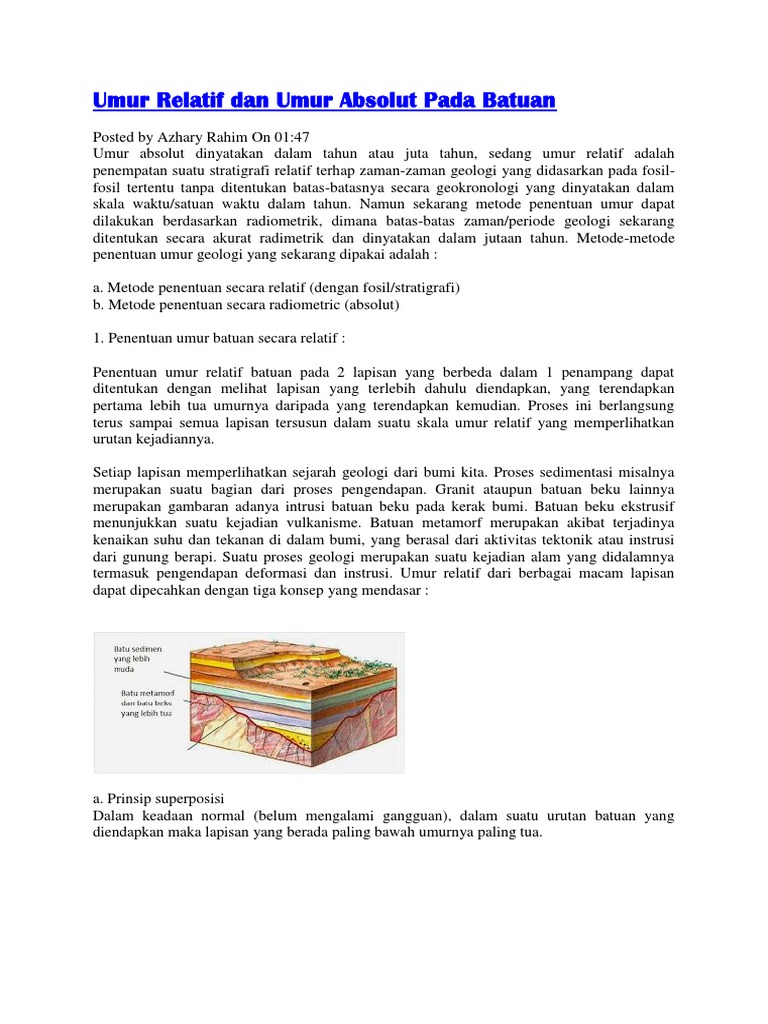 5b Pengertian Umur Relatif Dan Absolut Pdf