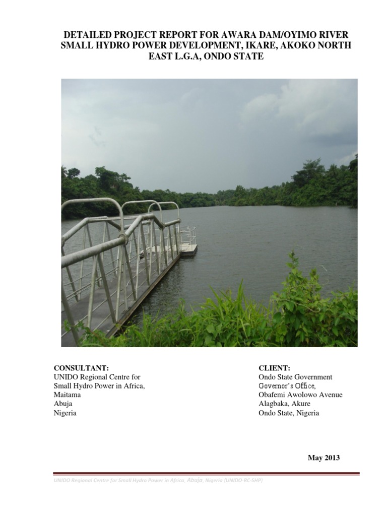 Awara Dam Small Hydro Power Project | PDF | Hydroelectricity | Hydropower