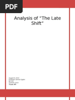 Download The Late Shift Analysis by mverbrigghe SN36789574 doc pdf