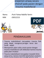 Menejemen Airway Secara Komperhensif Pada Pasien Dengan Trauma