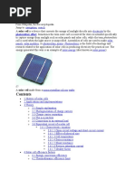 Download Solar Cell - Wikipedia The Free Encyclopedia by Mohamed Sayeed SN36789659 doc pdf