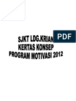 Kertas Kerja Motivasi 2012