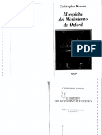 El Espíritu Del Movimiento de Oxford - Christopher Dawson