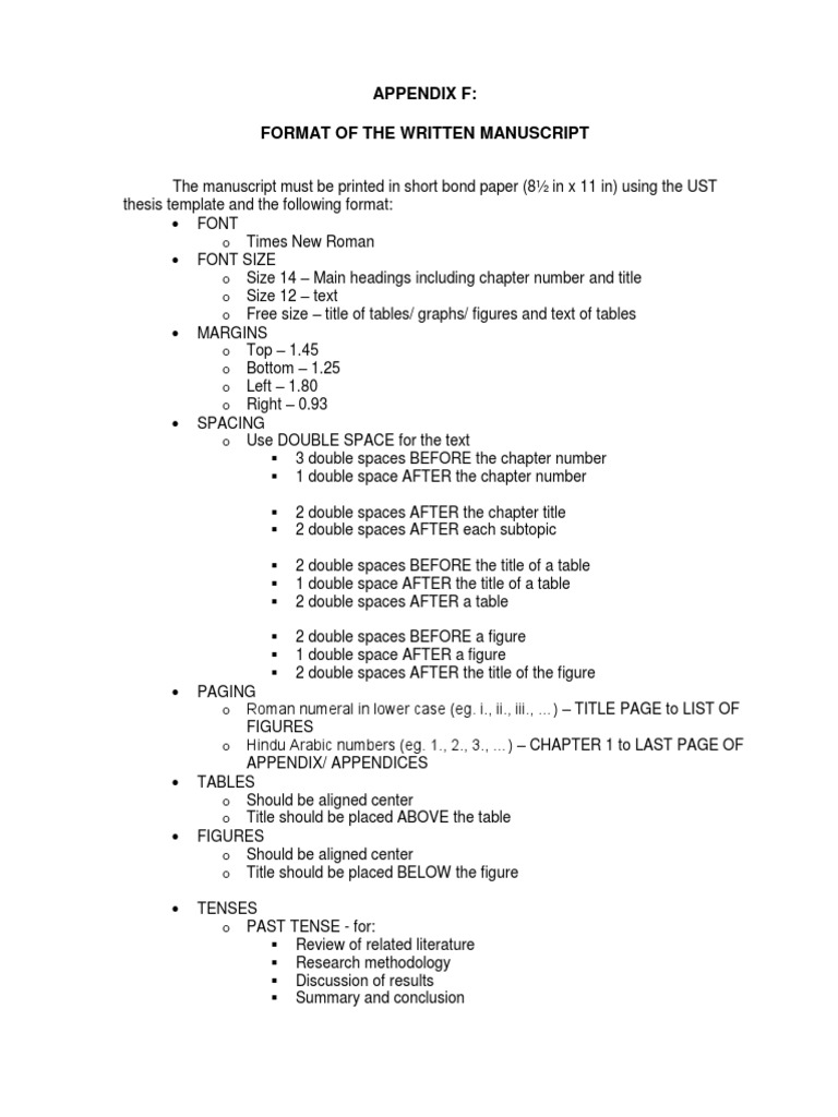 appendix example for research paper