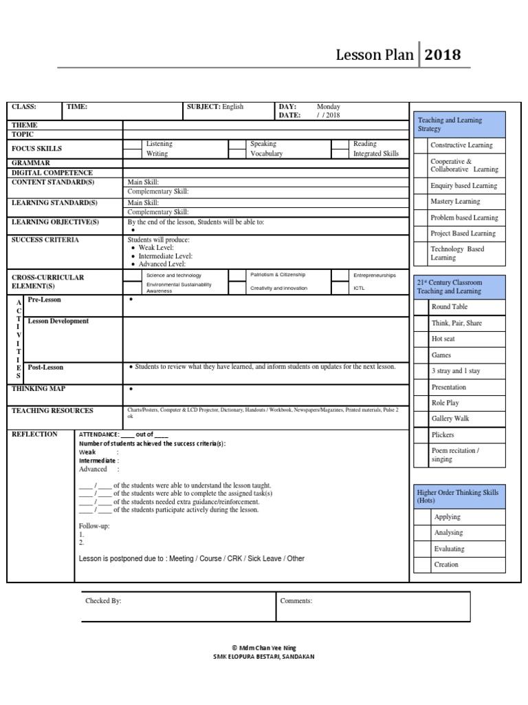 Why Is Lesson Planning Important