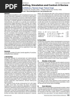 Fuzzy Logic Modelling, Simulation and Control: A Review: Rahul Malhotra, Narinder Singh, Yaduvir Singh