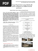 Automatic Image Registration Using MATLAB Simulink Model Configured On DM6437EVM Processor