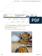 Kondakadalai Pirattal - Chana Dry Curry Recipe - Sharmis Passions