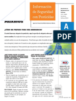 EPA Primeros Auxilios Con Pesticidas PDF